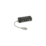 InLine ISDN Splitter 5x RJ45 female 15cm Cable with terminal resistors