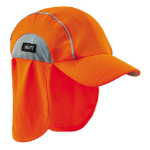 ERGODYNE High Performance Hat With Shade Orange