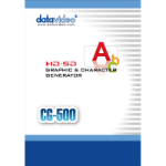 DataVideo CG-500 software license/upgrade 1 license(s)