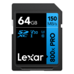 Lexar High-Performance 800x PRO 64 GB SDXC UHS-I Class 10