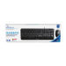 MediaRange MROS108 keyboard Mouse included Home USB QWERTZ Black