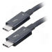 Cablenet 40-4220 Thunderbolt cable 2 m 40 Gbit/s Black