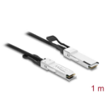 DeLOCK Twinax Cable QSFP+ male to QSFP+ male 40 Gbps 1 m