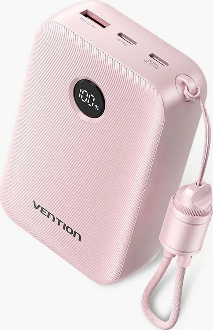 VN1 Powerbank Vention 20000mAh 2xUSB-C 1xUSB-A 22,5W BL