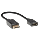 Tripp Lite P136-001 video cable adapter 11.8" (0.3 m) DisplayPort HDMI Black