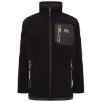 JCB Trade Fleece Full Zip Black L