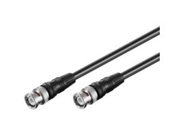 Microconnect 50111 coaxial cable 20 m BNC Black