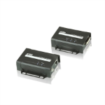 ATEN VE601-AT-E AV extender AV transmitter & receiver Black