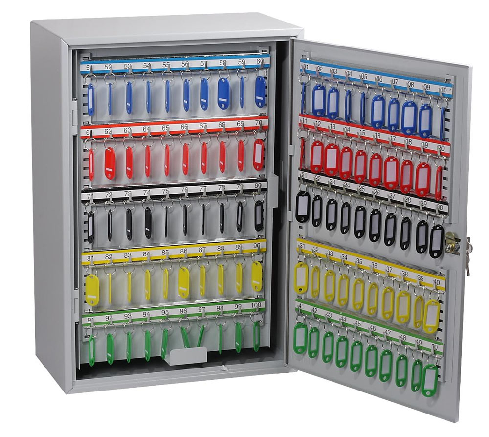 Phoenix Safe Co. KC0604K key cabinet/organizer Grey