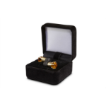 Maroo MA-EP7004 hoofdtelefoon/headset Bedraad In-ear Oproepen/muziek Amber, Zwart