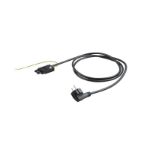 Bachmann 375.115 electriciteitssnoer Zwart 2 m GST18/3