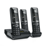Gigaset COMFORT 550A Analoge telefoon Nummerherkenning Zwart