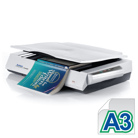 Image of Avision FB6280E Flatbed scanner 600 x 600 DPI A3 White
