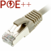 Cablenet 5m Cat6a RJ45 Grey U/FTP LSOH 30AWG Slim Snagless Booted Patch Lead