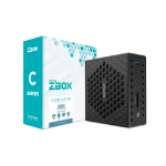 Zotac ZBOX nano -CI331NANO-BE-W5C persondatorer/arbetsstationer Intel® Celeron® N N5100 4 GB DDR4-SDRAM 120 GB SSD Windows 11 Pro Mini PC Mini-PC Svart
