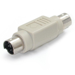 StarTech.com Gender Changer 6 DIN M to 6 DIN M Beige