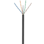 Microconnect KAB023-100 networking cable Black 100 m Cat6 U/UTP (UTP) Round