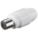 Goobay Coaxial Coupling with Screw Fixing, 10 pcs.