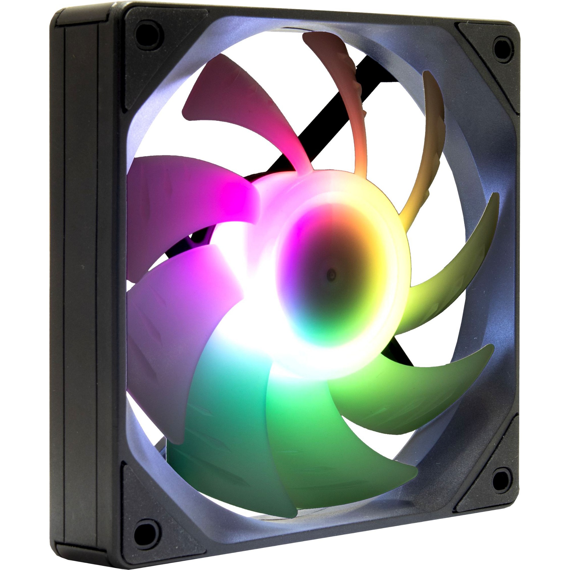 Inter-Tech ES-011 Computer case Fan 12 cm Black 1 pc(s)