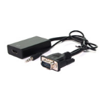 Value 12.99.3117 video cable adapter 0.15 m HDMI Type A (Standard) VGA (D-Sub) + 3.5mm Black