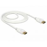 DeLOCK 85509 DisplayPort cable 1.5 m White