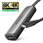 Axagon RVC-HI8KPD, USB-C -> HDMI 2.1 adapter, 8K/60Hz, 4K/144Hz, HDR10+, PD100W