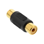 InLine Audio Adapter RCA female / female gold plated