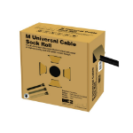 Multibrackets M Universal Cable Sock Roll Black 55mm-W 50m-L