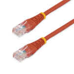 StarTech.com 15 ft Red Molded Category 5e (350 MHz) UTP Patch Cable networking cable 179.9" (4.57 m)