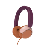 Philips 2000 series TAK2000MP/00 headphones/headset Wired Head-band Calls/Music USB Type-C Orange, Purple, Rose