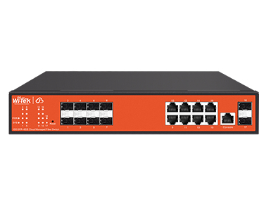 Wi-Tek WI-CGS5018 network switch Managed L2 Gigabit Ethernet (10/100/1000) Black
