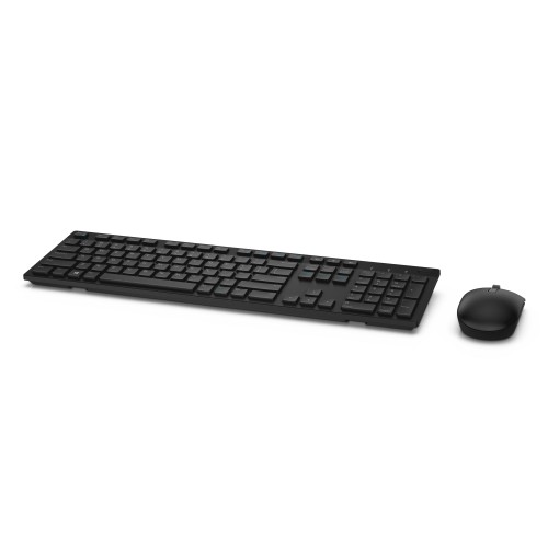 DELL KM636 keyboard Mouse included RF Wireless QWERTZ German Black
