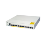 Cisco Catalyst 1000-8FP-2G-L Network Switch, 8 Gigabit Ethernet (GbE) PoE+ Ports, 120W PoE Budget, two 1 G SFP/RJ-45 Combo Ports, Fanless Operation, Enhanced Limited Lifetime Warranty (C1000-8FP-2G-L)