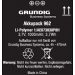 Grundig Li-Ion 1000 mAh Battery