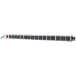 Intellinet Vertical Rackmount 16-Port USB-A Power Distribution Unit (CEE 7/7), With overload protection switch, 2.1 A Max. per Port, 2m Power Cord (Euro 2-pin plug)