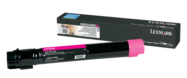 Image of Lexmark 22Z0010 Toner cartridge magenta, 22K pages for Lexmark XS 955