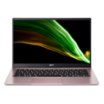 Acer Swift 1 SF114-34-P6AA IntelÂ® PentiumÂ® Silver N6000 Laptop 35.6 cm (14") Full HD 4 GB LPDDR4x-SDRAM 128 GB SSD Wi-Fi 6 (802.11ax) Windows 11 Home in S mode Pink