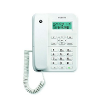 Motorola CT202 Analog telephone Caller ID White