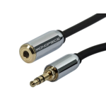 Monoprice 10149 audio cable 145.7" (3.7 m) 3.5mm Black