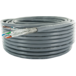 Schwaiger NWKU6050 051 netwerkkabel Grijs 50 m Cat6a S/FTP (S-STP)