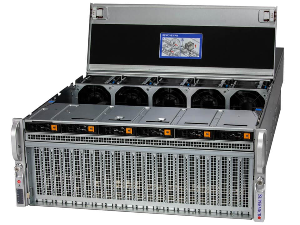 EU Product - GPU SuperServer SYS-421GU-TNXR Complete System Only - Barebone - DDR5