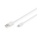 Digitus DB-600106-020-W Lightning-kabel 2 m Wit