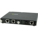Perle SMI-110-M1SC2D network media converter 100 Mbit/s 1550 nm Multi-mode Black