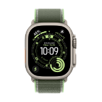 Apple MG9N4ZM/A smart wearable accessory Band Green Titanium, Polyester, Spandex, Nylon