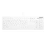 CHERRY AK-C8112 keyboard Medical USB AZERTY Belgian White