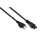 Kabelmeister SK6005-S018 electriciteitssnoer Zwart 1,8 m Netstekker type J IEC C5