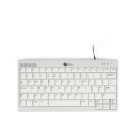 BakkerElkhuizen UltraBoard 950 V2 keyboard Office USB QWERTZ German Dark Grey, Light grey