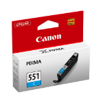 Canon 6509B001 (CLI-551 C) Ink cartridge cyan, 332 pages, 7ml