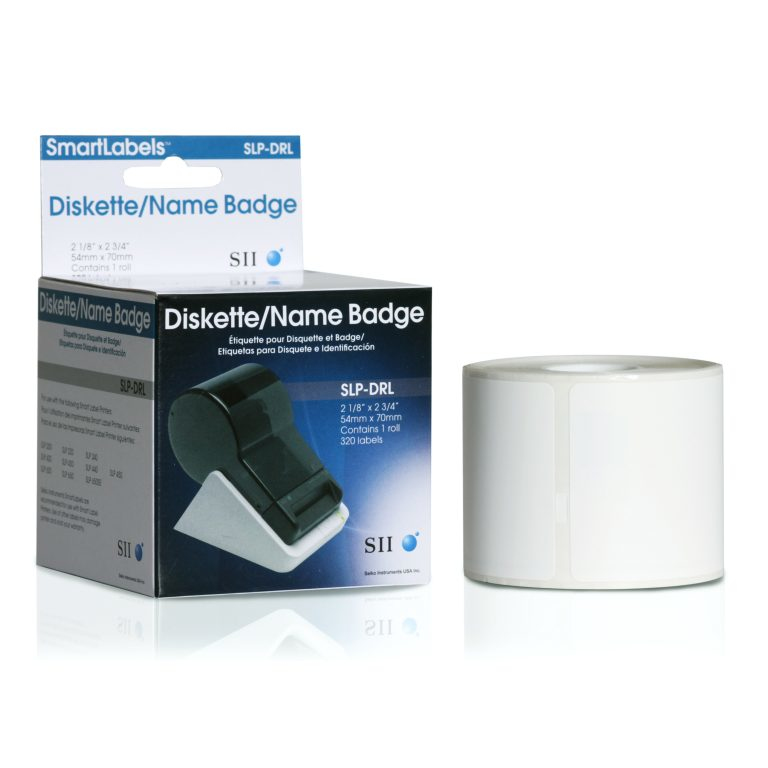 Photos - Office Paper Seiko Instruments SLP-DRL White Self-adhesive printer label 42100614 
