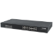 Intellinet 16-Port Gigabit Ethernet PoE+ Switch, 16 x PoE ports, IEEE 802.3at/af Power-over-Ethernet (PoE+/PoE), Endspan, Rackmount (UK 3-pin plug)